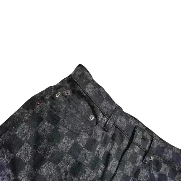 NWOT MARC JACOBS CHECKERED JEANS - Picture 7 of 9